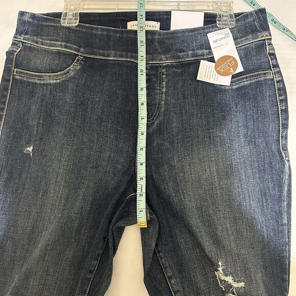 Lane Bryant Signature Fit Womens Size 14 High-Rise Jegging Flex Magic Waistband - Picture 6 of 9